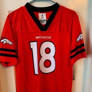 Denver Bronco's Manning Youth size Large Jersey NWT